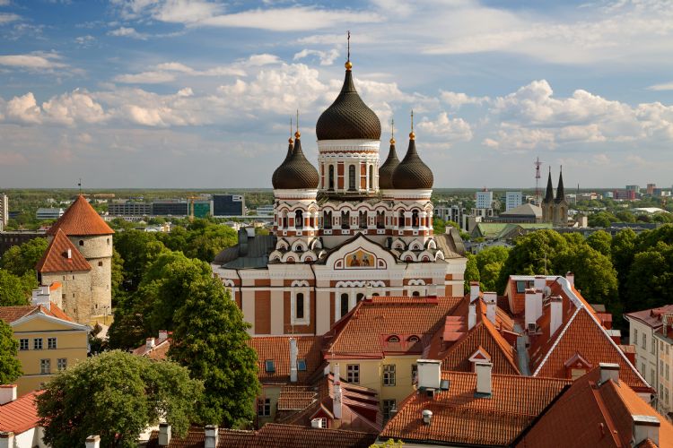 Cathédrale Alexandre Nevski à Tallinn