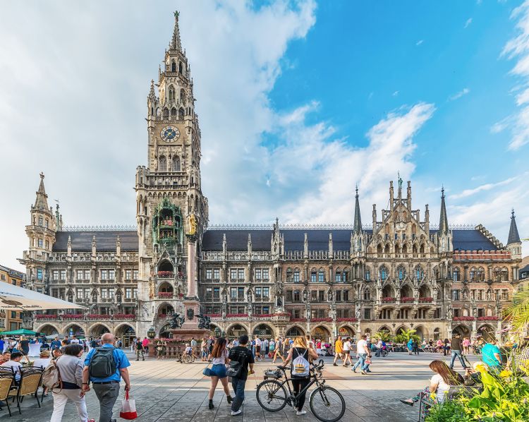 Marienplatz à Munich