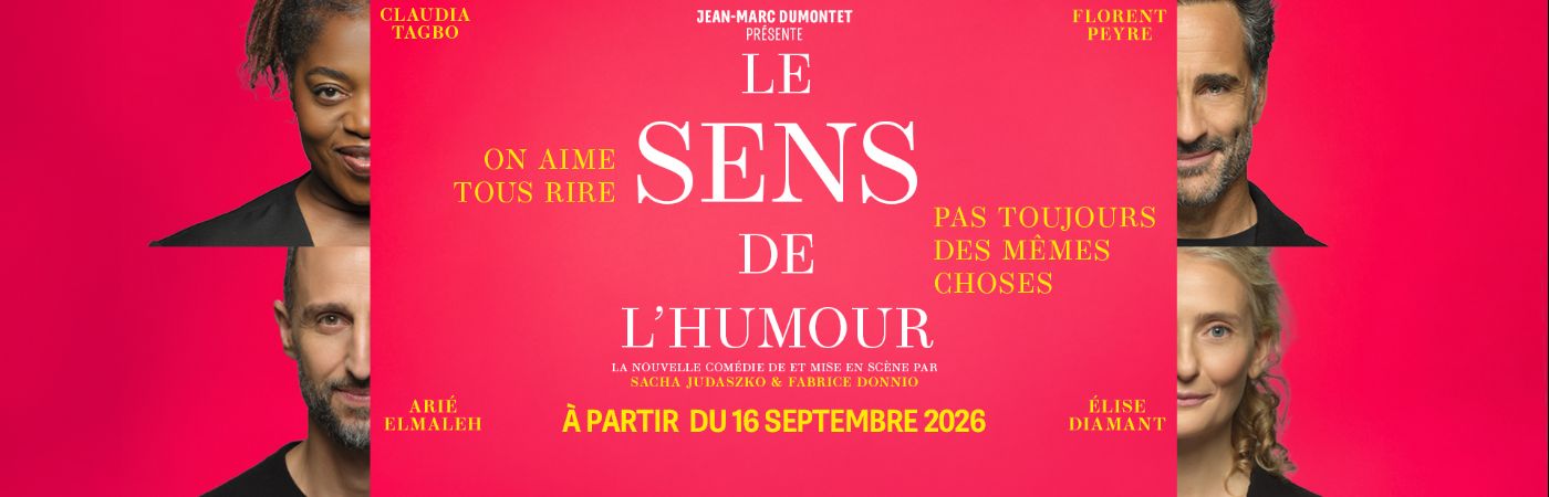 Affiche du spectacle "Le sens de l'humour"